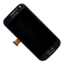 Дисплей для Samsung Galaxy S4 mini i9190 + тачскрин черный в раме