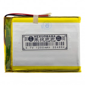 Литий-полимерный аккумулятор 3.5X48X64mm 3.7V 1200mAh
