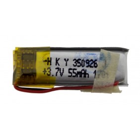 Литий-полимерный аккумулятор 3.5X9X26mm 3.7V 55mAh