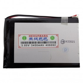 Литий-полимерный аккумулятор 4.0X60X92mm 3.85V 3400mAh
