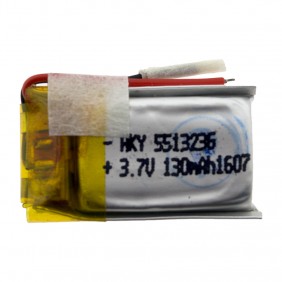 Литий-полимерный аккумулятор 5.5X13X23mm 3.7V 130mAh
