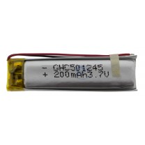 Литий-полимерный аккумулятор 5.0X12X45mm 3.7V 200mAh