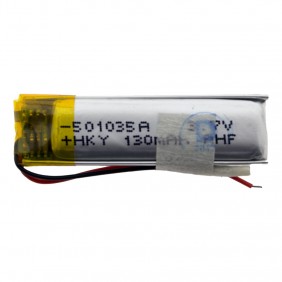 Литий-полимерный аккумулятор 5.0X10X35mm 3.7V 130mAh