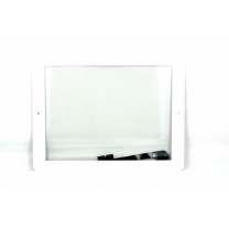 Тачскрин для планшета Apple iPad 3 с кнопкой Home и клейкой лентой, белый, оригинал