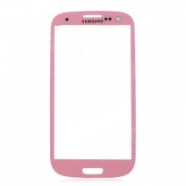 Стекло для дисплея Samsung Galaxy S3 i9300 розовое