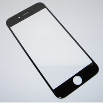 Стекло для дисплея Apple iPhone 6/6S черное (4.7)