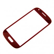 Стекло для дисплея Samsung Galaxy S3mini I8190 красное